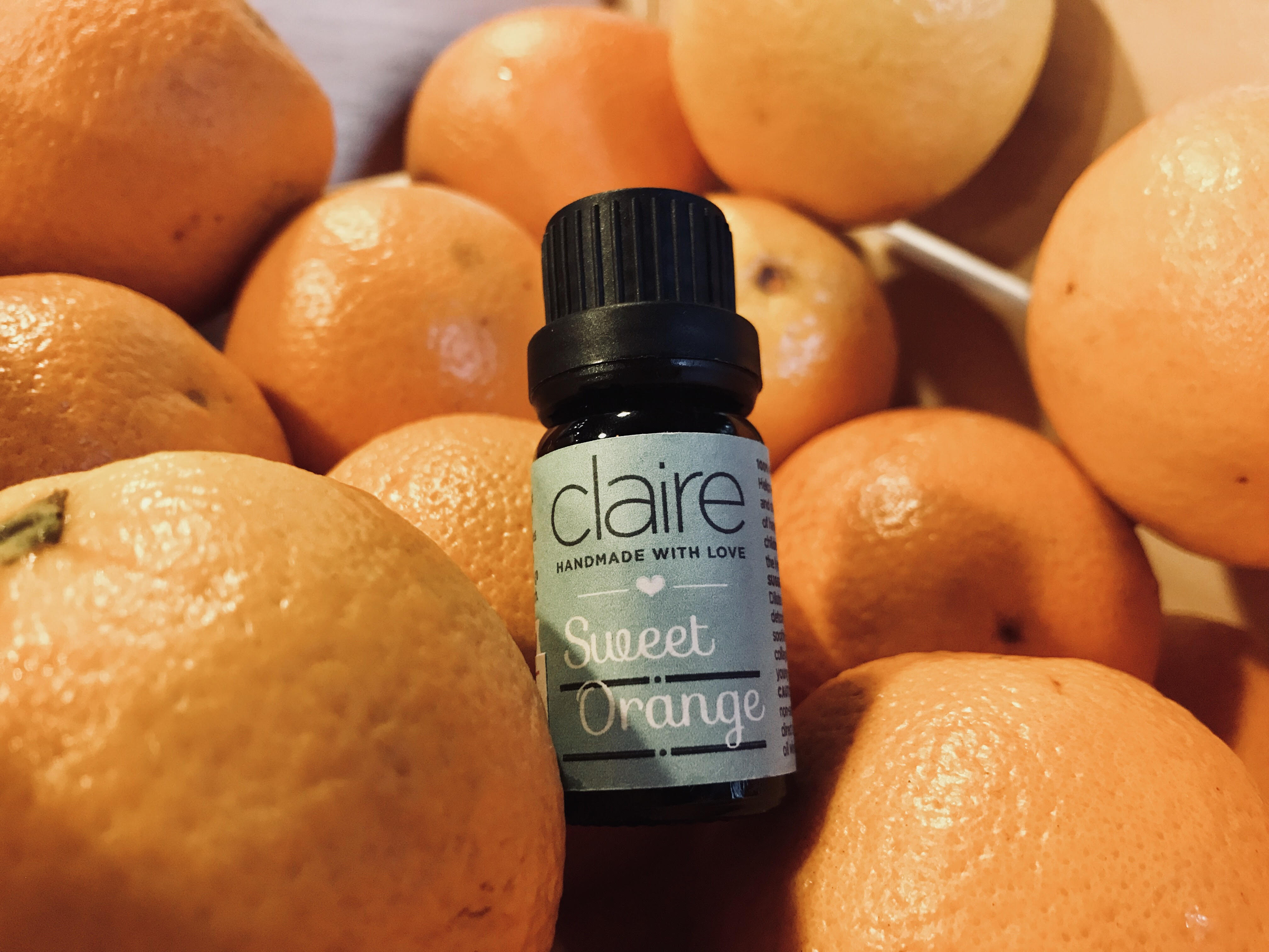 Claire Organics Essential Oil Sweet Orange