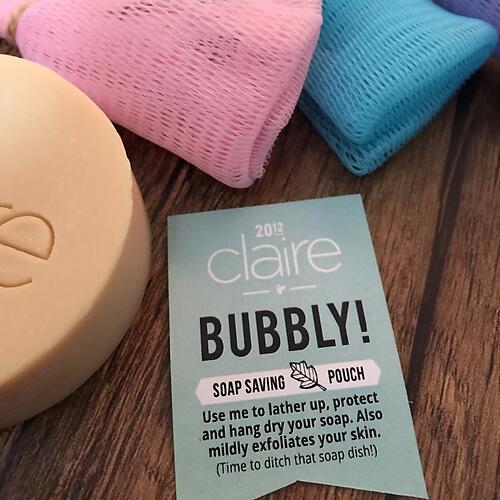 BUBBLY SOAP SAVER POUCH