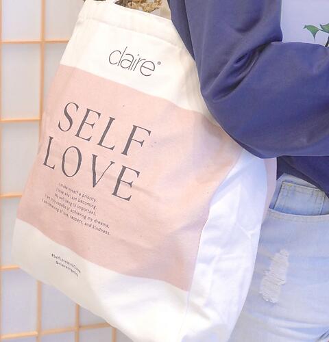 SELF LOVE CANVAS BAG